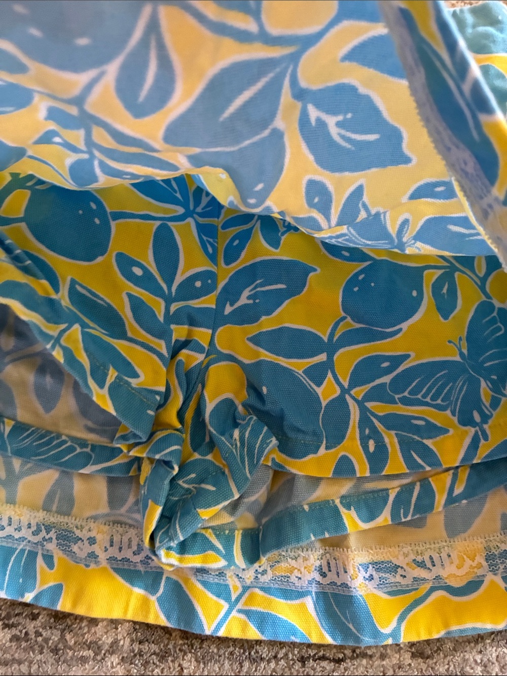 Lilly Pulitzer Girls' Mixed Print Skorts - size 10 - 100% cotton - Picture 9 of 15